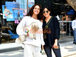 Photos: Neha Sharma and Aisha Sharma snapped in Khar