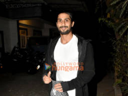 Photos: Prateik Babbar at a dubbing studio in Bandra