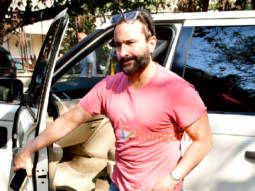 Photos: Saif Ali Khan spotted at a dubbing studio