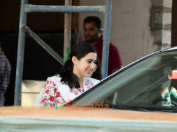 Photos: Sara Ali Khan and Amrita Singh snapped searching for a new office in the city