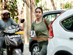 Photos: Sara Ali Khan spotted outside the gym