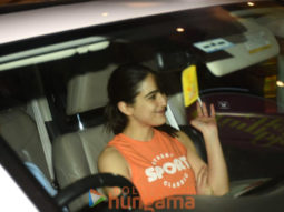Photos: Sara Ali Khan spotted post her workout
