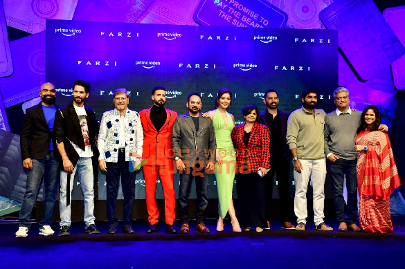 Photos: Shahid Kapoor, Vijay Sethupathi and others attend the trailer launch of Amazon Prime Video series Farzi