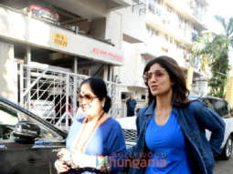 Photos Shilpa Shetty snapped with her mom in Juhu
