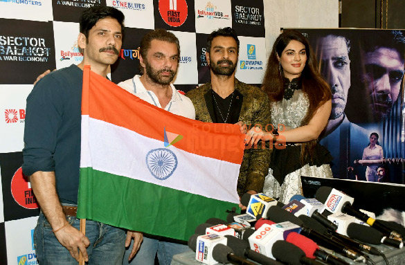 Photos: Sohail Khan launches the trailer and a song of the Ashmit Patel starrer Sector Balakot