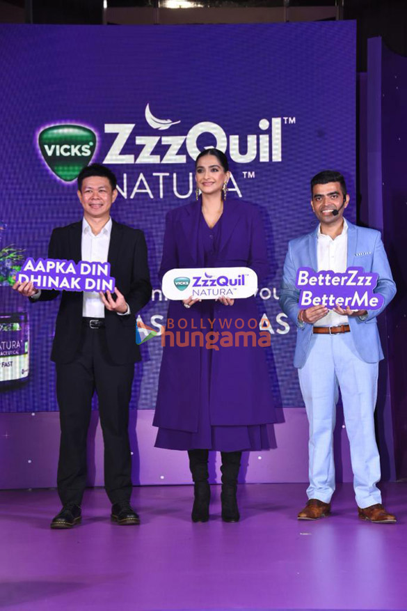 Photos: Sonam Kapoor Ahuja attends the launch of Vicks ZzzQuil Natura