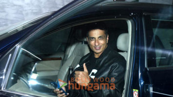 Photos: Sonu Sood, Sajid Nadiadwala and Wardha Khan snapped at the airport