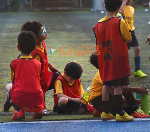 photos taimur ali khan snapped at a football ground during practice 1