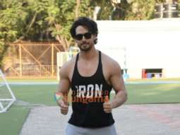 Photos: Tiger Shroff, Aparshakti Khurana and others snapped at an All-Star football match
