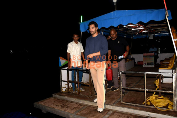Photos: Varun Dhawan snapped at Versova jetty