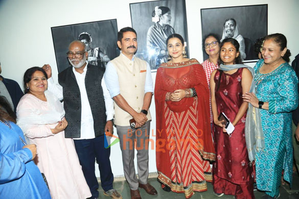 Photos: Vidya Balan snapped at an exhibition in town