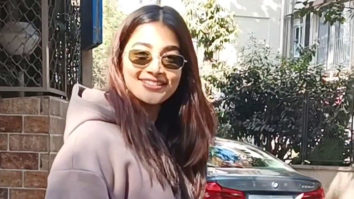 Pooja Hegde gets clicked in the city sporting an oversized hoodie