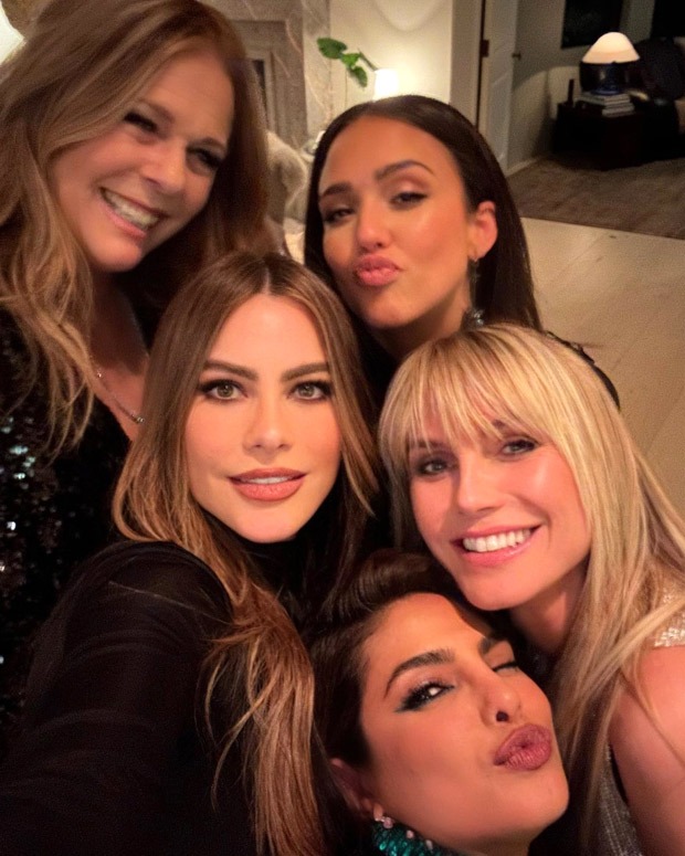 Priyanka Chopra Jonas parties with Sofia Vergara, Jessica Alba, Heidi Klum, and others