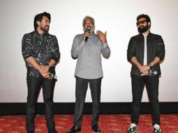RRR stars Ram Charan, Jr. NTR, director SS Rajamouli witness massive rage in the U.S as Chinese theatre screening turns into a dance party during ‘Naatu Naatu’, watch videos