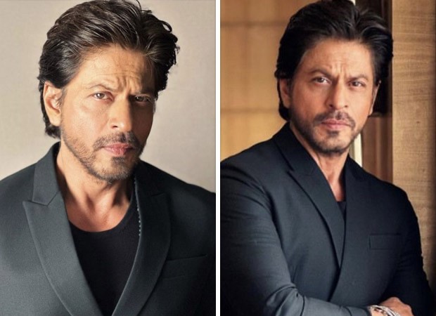 Shah Rukh Khan continues to win hearts in black pant suit while promoting Pathaan : Bollywood News
