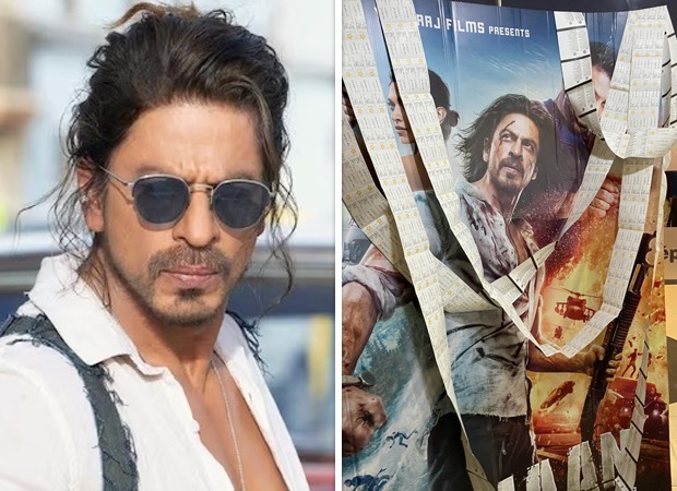 #AskSRK: Shah Rukh Khan fans pose with a large number of Pathaan’s tickets; superstar says, “What a sight” : Bollywood News