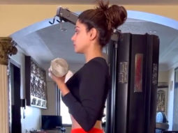 Shamita Shetty follows the fitness route just like her sister!