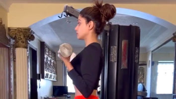 Shamita Shetty follows the fitness route just like her sister!