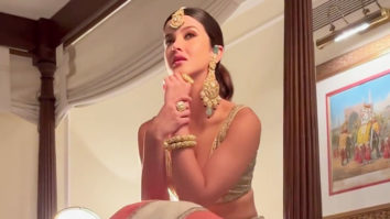 Shanaya Kapoor looks absolutely royal with heavy jewelry and lehenga