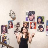 Sharvari Wagh reveals the story behind the filmy wall at her residence; says, "This wall reflects personal favourites of everyone in the family"