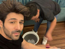 Shehzada: Kartik Aaryan says ‘ghootne toot gaye’ during song shoot, takes ice therapy