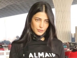 Shruti Haasan looks like a boss lady in an all black outfit