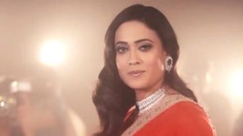 Shweta Tiwari looks lovely in a red saree