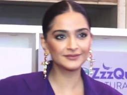 Sonam Kapoor looks royal as she donnes a beautiful purple outfit