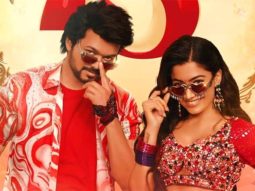 Rashmika Mandanna wards off the evil eye, and smiles at Varisu co-star Vijay Thalapathy in an unseen photo, see pic
