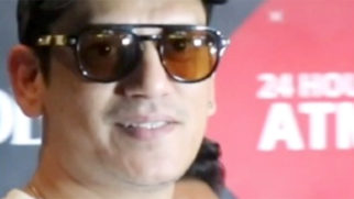 Vijay Verma poses with fans as he returns from his vacation