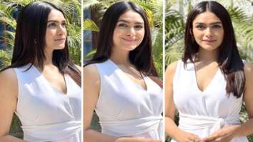 We are longing for summers after seeing Mrunal Thakur’s breezy white maxi dress by Massimo Dutti