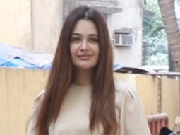Yuvika Chaudhary poses for paps in comfy casuals