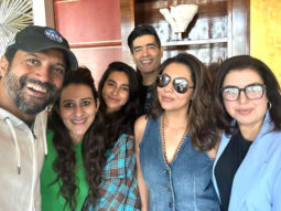Farah Khan, Farhan Akhtar, Gauri Khan, Manish Malhotra, and Shibani Dandekar jet off to Dubai