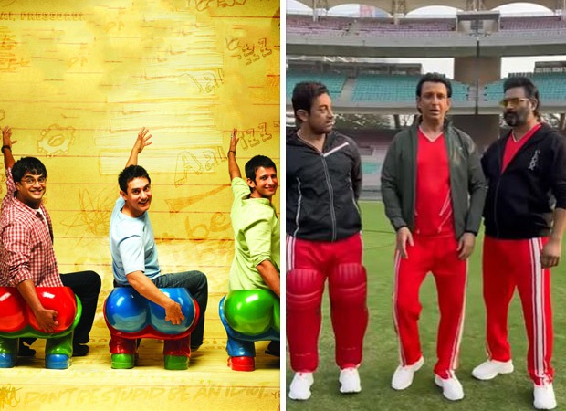 3 Idiots star cast Aamir Khan, R Madhavan, and Sharman Joshi reunite : Bollywood News