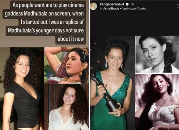Kangana Ranaut calls herself a ‘replica’ of Madhubala