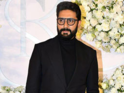 Abhishek Bachchan attends Sidharth & Kiara’s reception dressed in a suit