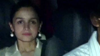 Alia Bhatt gets snapped as she attends Sanjay Leela Bhansali’s party