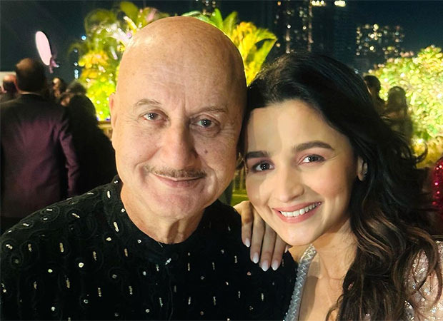 Anupam Kher shares a picture with Alia Bhatt; lauds her performance in Gangubai Kathiawadi