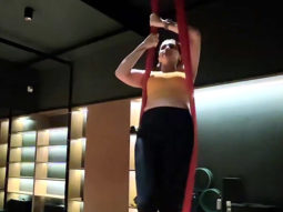 Daisy Shah’s smooth aerial yoga is giving us major fitness goals