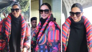 Deepika Padukone stuns in an LV Jacket worth Rs 7 Lakhs