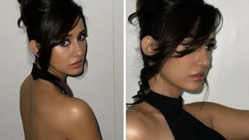 Disha Patani draws attention as she flashes her toned back in a sensual backless gown