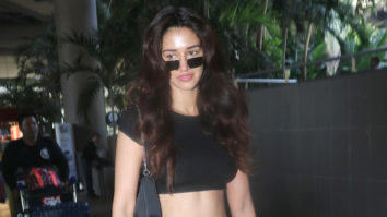 Disha Patani gets clicked in an all black look