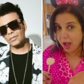 Karan Johar and Farah Khan have a fun conversation at Yash and Roohi’s birthday bash; watch video