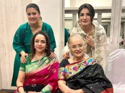 Kajol, Raveena Tandon, Hema Malini, Asha Parekh come together to remember Lata Mangeshkar on her first death anniversary, see photos
