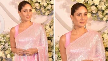 Kareena Kapoor Khan’s dual toned sequin saree can save the day when weddings and other celebrations are in full flow
