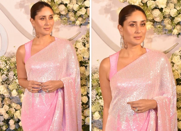 Kareena Kapoor Khan’s dual toned sequin saree can save the day when weddings and other celebrations are in full flow : Bollywood News