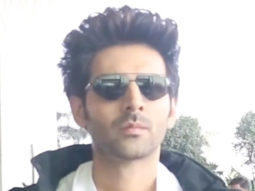 Kartik Aaryan grooves with paps on his song from Shehzada at the airport