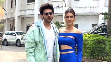 Kartik Aaryan’s comment on Kriti’s heels is just hilarious