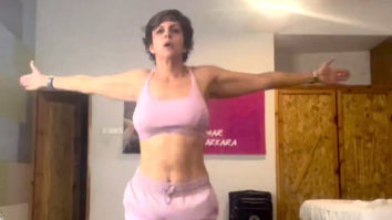Mandira Bedi’s intense workout