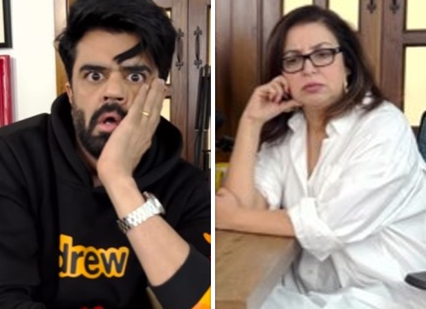 Maniesh Paul receives a slap from Farah Khan for stealing her food; watch video